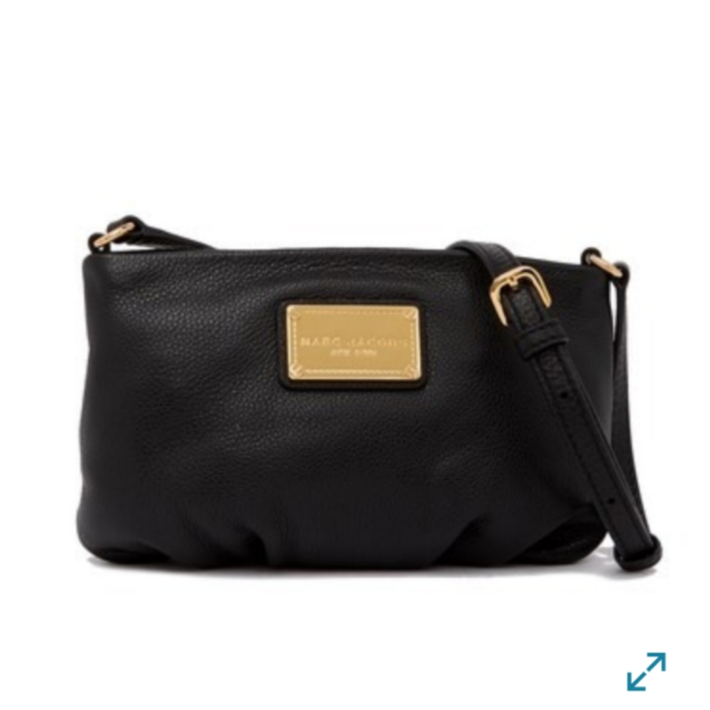 Marc Jacobs leather Percy Q crossbody bag